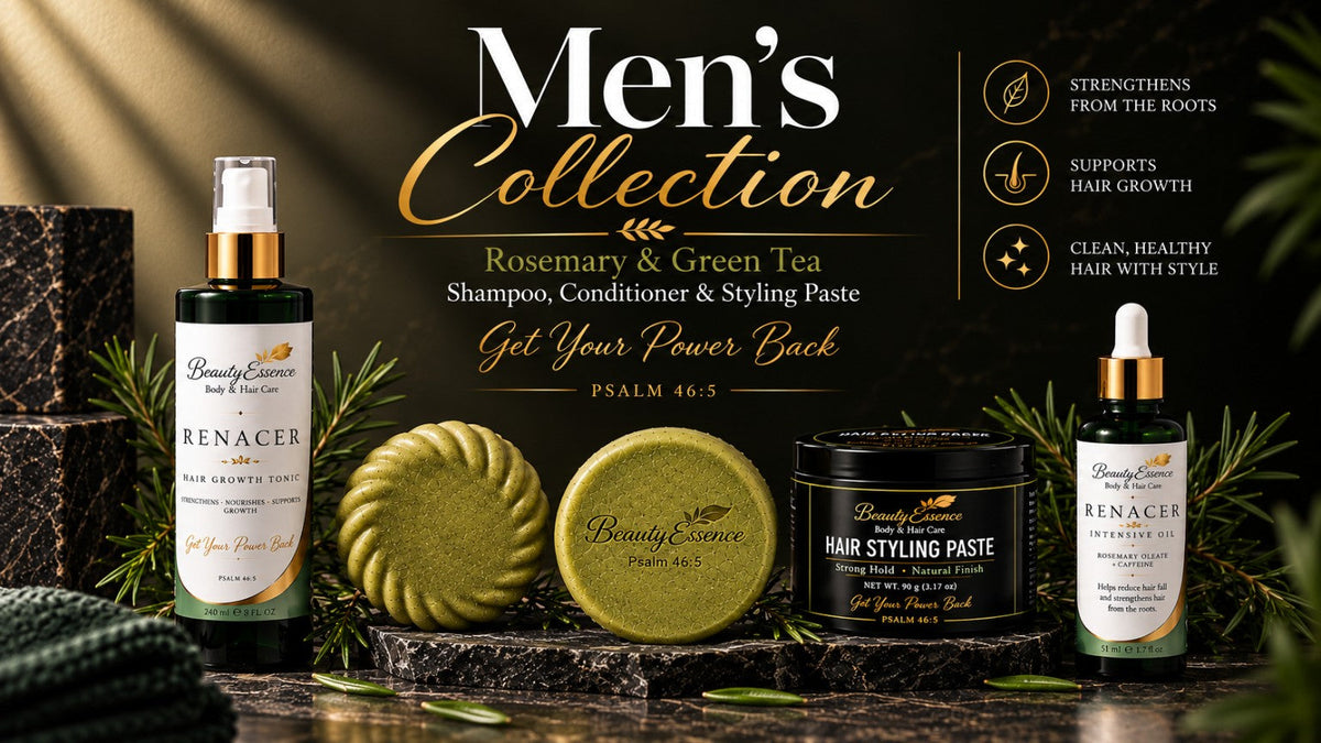 Beauty Essence Men's Collection - Rosemary & Green Tea
