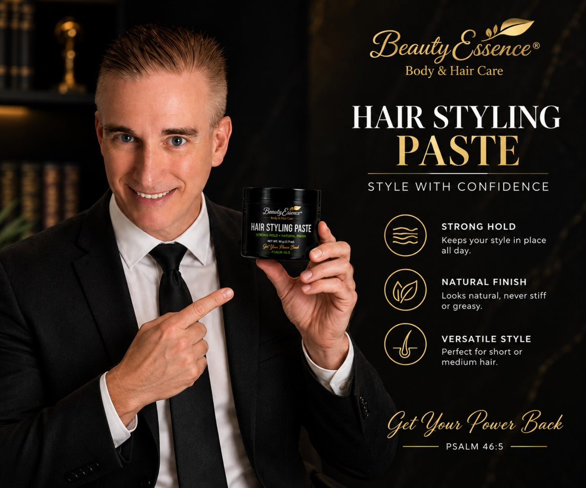 Beauty Essence Hair Styling Paste featuring Eric