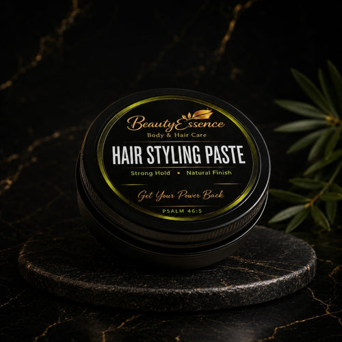 Beauty Essence Men Hair Styling Paste 40 g on black background