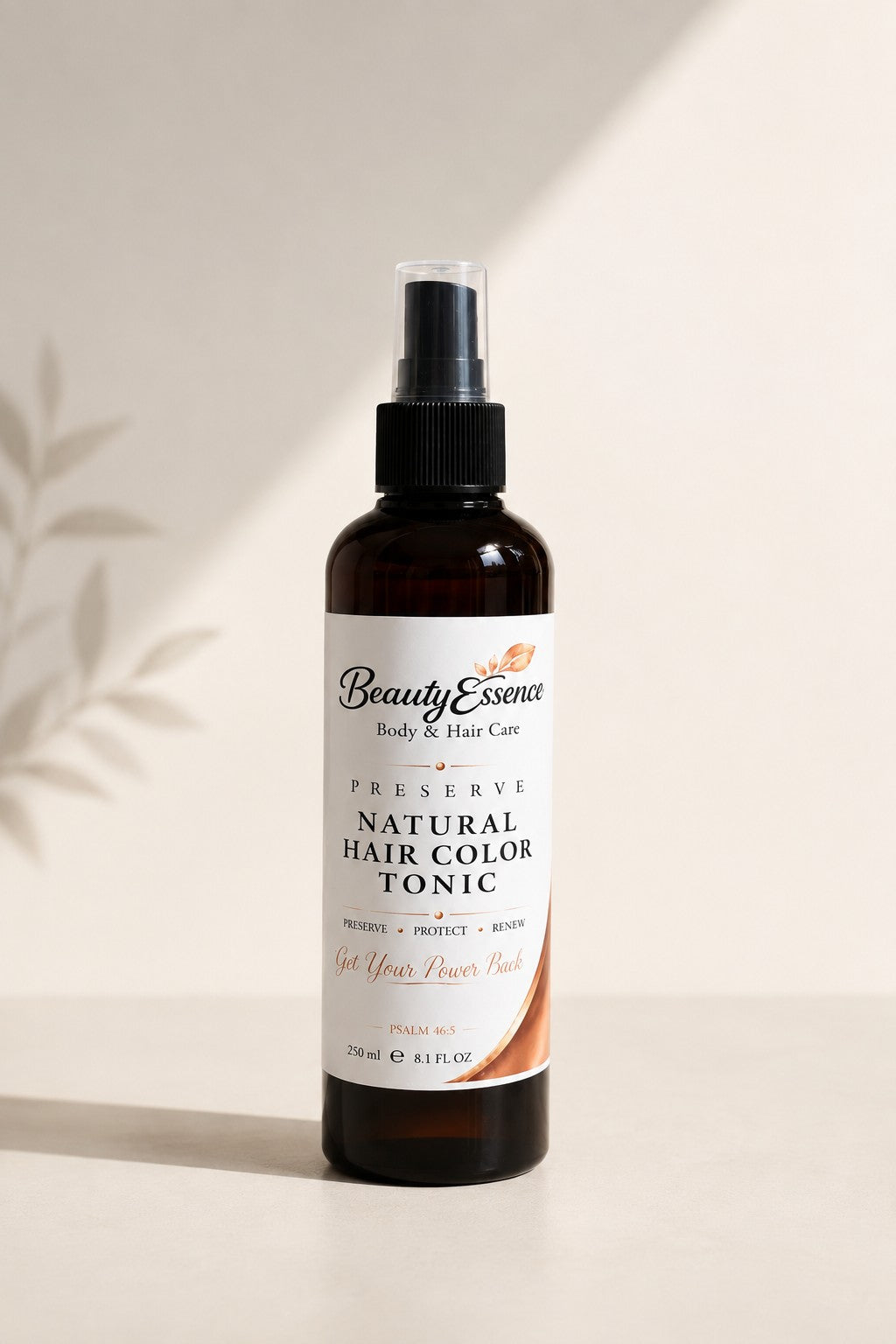 Beauty Essence PRESERVE Natural Hair Color Tonic 250 ml